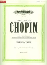 Impromptus piano sheet music cover